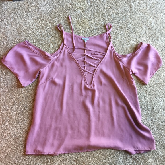 Charlotte Russe Tops - Charlotte Russe Pink Top